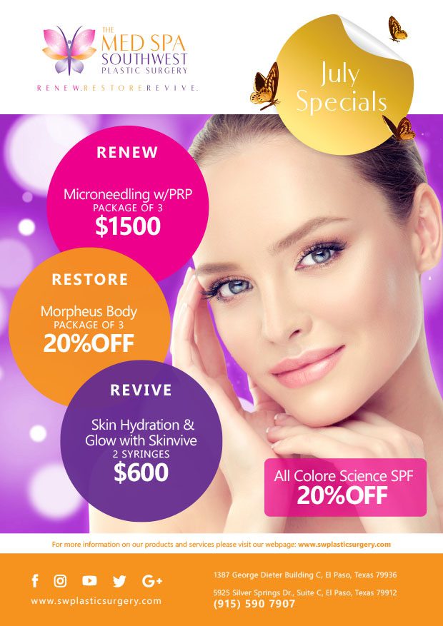 Microneedling with PRP July Special offer